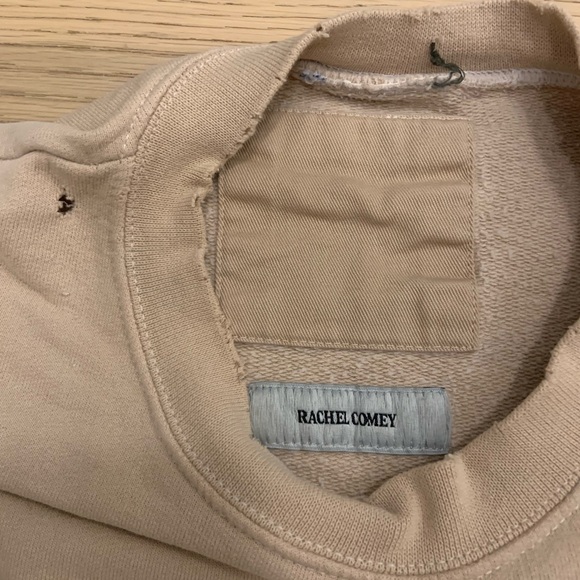 Rachel Comey Fond Sweatshirt Beige Size XS/S - Picture 3 of 7